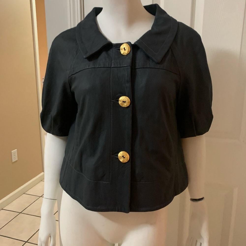 Theory leather jacket